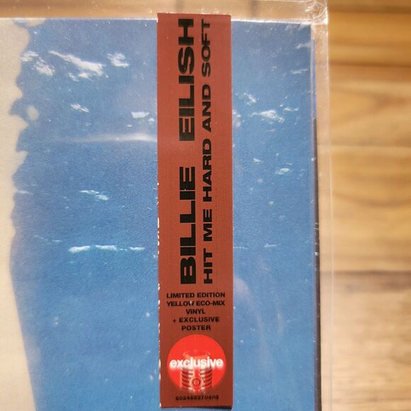 VINYL Billie Eilish: Hit Me Hard And Soft -Yellow Bio Vinyl + Poster NEW/SEALED - Picture 2 of 5